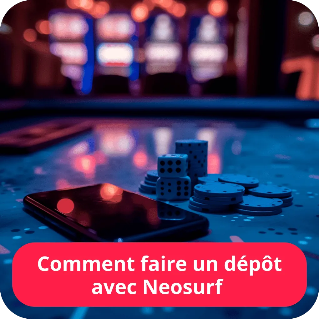 Comment faire un dépôt avec Neosurf 