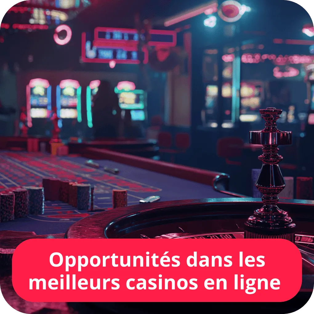 Opportunités dans les meilleurs casinos en ligne 