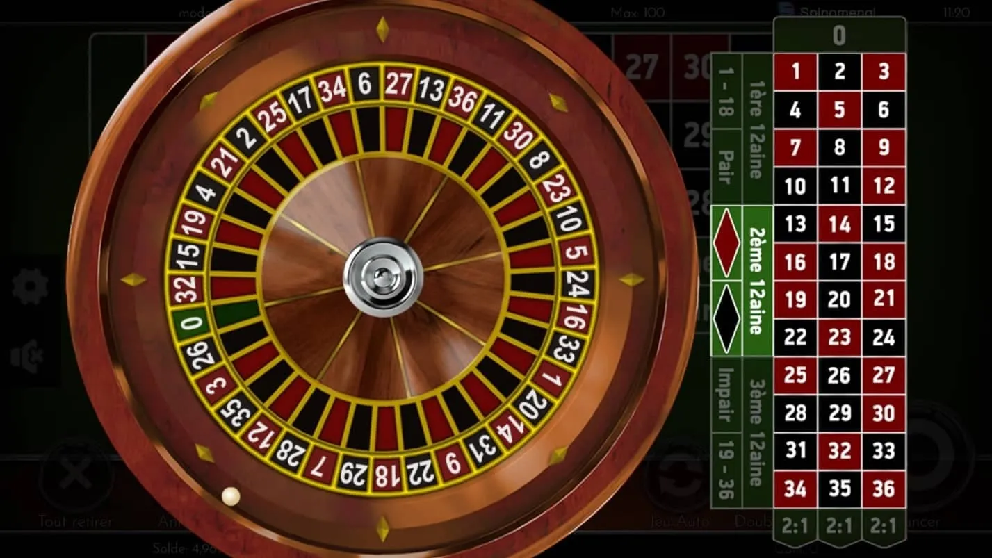 Roulette en ligne