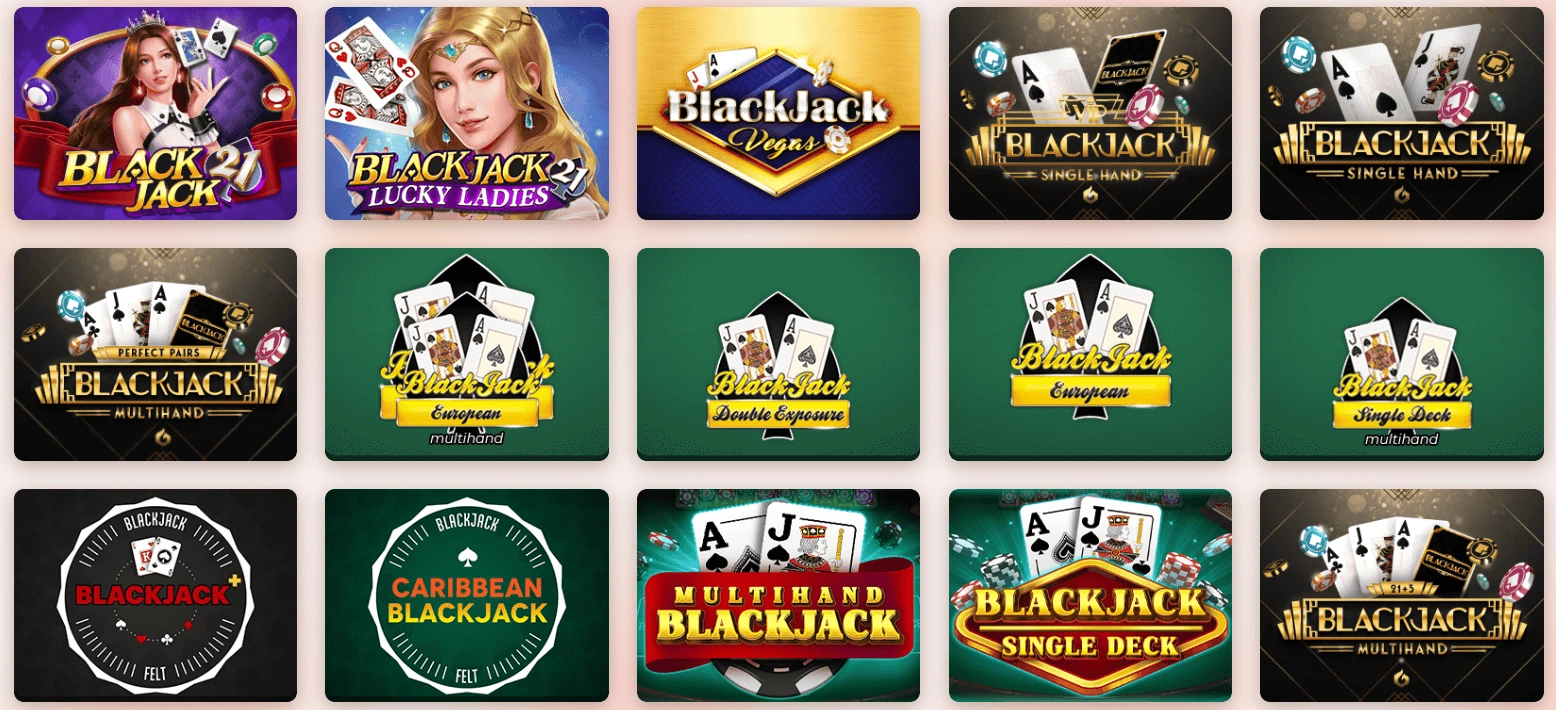 Blackjack en ligne